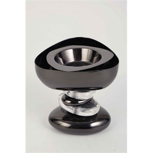 Vitale Volkan Siyah Derin Kase 10*10*11 cm MTFK.0177