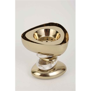 Vitale Volkan Gold Derin Kase 10*10*11 cm MTFK.0196