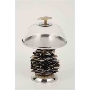 Vitale Yaprak Orta Kek Standı 13*13*17 cm MTFK.0207