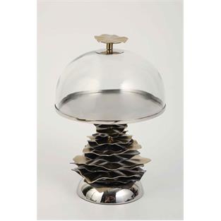 Vitale Yaprak Büyük Kek Standı 15*15*21 cm MTFK.0208