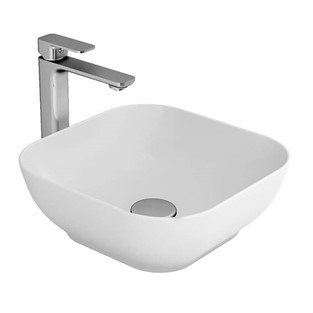 Bien Motto Kare Çanak Lavabo 38 cm MTLG03801FD0W5000