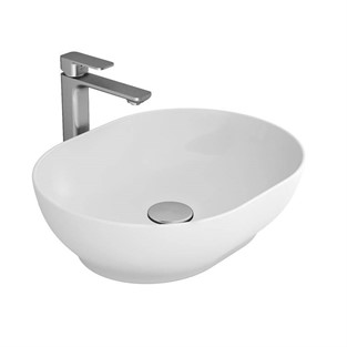 Bien Motto Gövdeüstü Oblong Lavabo 50 cm Mat Beyaz MTLG05001FD0W6000