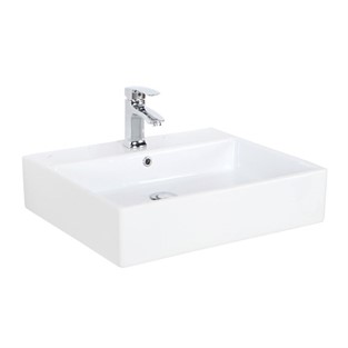 Creavit Next Tezgah Üzeri Kare Lavabo 50x60 cm NX260-00CB00E-0000