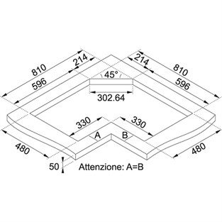 Franke Neptune FHNE COR 4 3G TC XS C Paslanmaz Çelik Köşe Ocak 106.0204.367 F106.0204.367