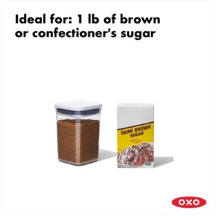 Oxo Pop Container Small Square Short 1.0 Lt (Küçük) OX11234000