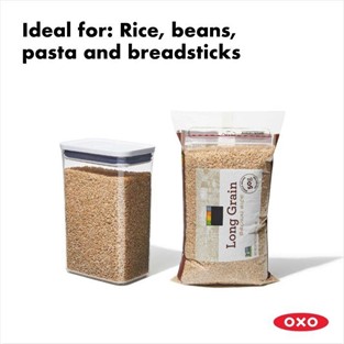 Oxo Pop Container Rectangle Medium 2.6 Lt (Dikdörtgen) OX11234500