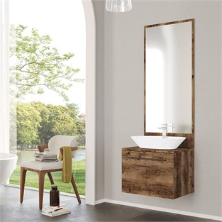 ORKA Parma Banyo Dolabı Takımı Lidya 60 cm ORKA5000645