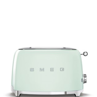 Smeg Linea 50's Retro Style Pastel Yeşil 2x1 Dilimli Ekmek Kızartma Makinesi TSF01PGEU SMGTSF01PGEU
