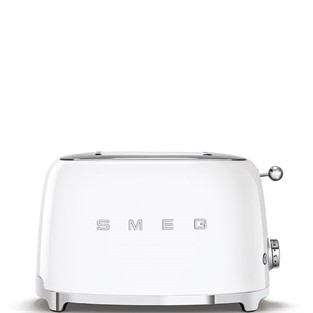 Smeg Linea 50's Retro Style Beyaz 2x1 Dilimli Ekmek Kızartma Makinesi TSF01WHEU SMGTSF01WHEU