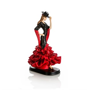 Vitale Bella Dansçı Kadın Biblo 19x31 cm AK.DG0025