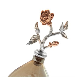 Vitale Pune Bakır Çiçek Dekoratif Şişe 12x22 cm AK.EF0018