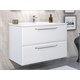 ORKA Nuvola Banyo Dolabı Takımı Parlak Beyaz Lake 100 cm ORKA5000597
