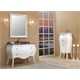 ORKA Prestige Banyo Dolabı Takımı Parlak Beyaz 110 cm ORKA5000646