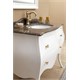 ORKA Prestige Banyo Dolabı Takımı Parlak Beyaz 110 cm ORKA5000646