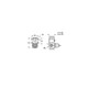 Artema Flow Square Ankastre Banyo Seti Krom A49322
