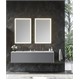 ORKA Cube Banyo Dolabı Takımı Mat Gri 160 cm ORKA5000176