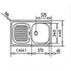 Teka EASY EBM 45 Paslanmaz Çelik Eviye 40132027 TK.40132027