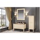 ORKA Glory Banyo Dolabı Takımı Mat Krem 120 cm ORKA5002993
