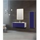ORKA Cube Banyo Dolabı Takımı Mat Lacivert 100 cm ORKA5000165