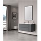 ORKA Solid Banyo Dolabı Takımı Mat Antrasit 100 cm ORKA5002340