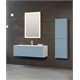 ORKA Cube Banyo Dolabı Takımı Mat Açık Mavi 120 cm ORKA5000173