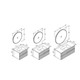 ORKA Moonlight Banyo Dolabı Takımı Mat Gri Lake 120 cm ORKA5000447