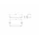 VitrA Eternity Kısa Havluluk 35 cm Siyah A4430439