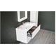 ORKA Nest Banyo Dolabı Takımı Mat Beyaz Lake 120 cm ORKA5000551