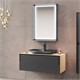 ORKA Craft Banyo Dolabı Takımı Meşe Antrasit 100 cm ORKA5000144