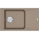 Franke FX FXG 611-86 Fragranite Oyster Geniş Hazneli Evye 114.0508.006 F114.0508.006