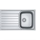 Franke Spark SKX 611 Paslanmaz Çelik Sol Damlalıklı Evye 101.0485.942 F101.0485.942
