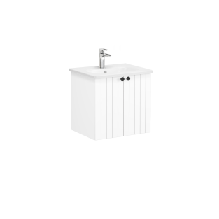VitrA Root Groove Kapaklı Lavabo Dolabı 60 cm Mat Beyaz 69268
