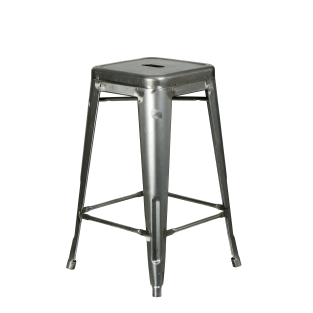 Vitale Tolix Bar Sandalyesi Antrasit 76 cm MS.SI134