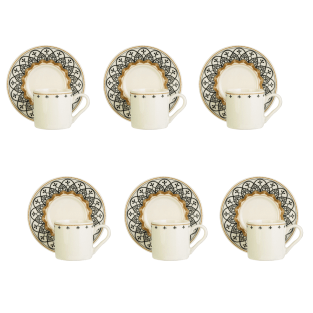 Vitale Sare 6'lı Kahve Fincanı Takımı MTFK.0085