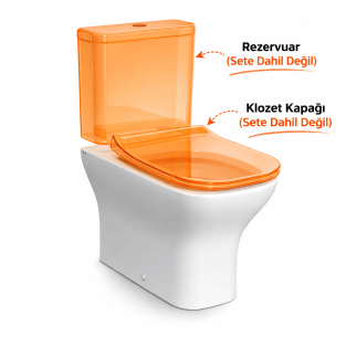 VitrA Zentrum Smooth Flush Klozet Beyaz 7783L003-0092