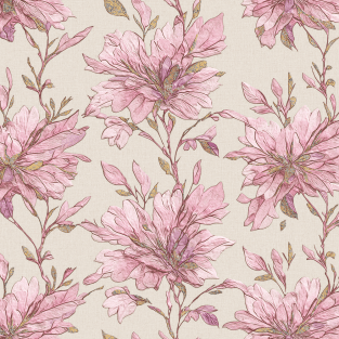 DuKa Duvar Kağıdı Flower DK.32100-1 (10 m2)