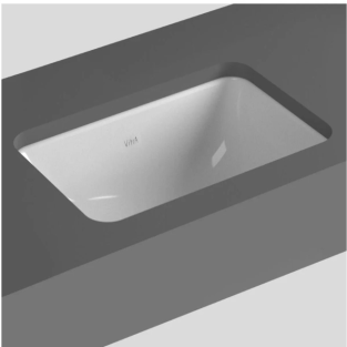 VitrA S20 Tezgahaltı Lavabo 43Cm Beyaz 5474B003-0618