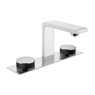 VitrA Memoria Lavabo Bataryası Krom-Siyah (3 Delikli Lavabolar İçin) A4231558