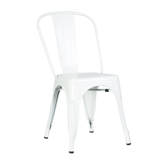 Vitale Tolix Sandalye Beyaz MS.SI129-BYZ