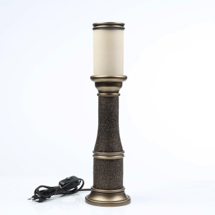 Vitale Bronz Büyük Eskitme Abajur 45 cm AK.ART0074