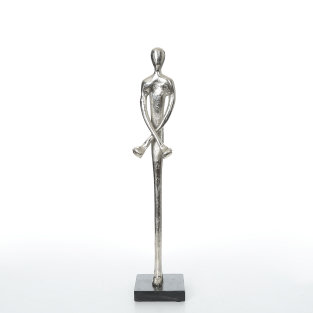 Vitale Sadu Küçük Dekoratif Figür Silver 65 cm AK.IJ0029