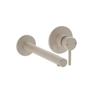 VitrA Origin Ankastre Lavabo Bataryası İki Rozetli  Fırçalı Nikel (Sıva Üstü Grubu) A4258134