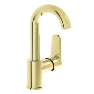 VitrA Root Round Döner Borulu Lavabo Bataryası Altın A4275423