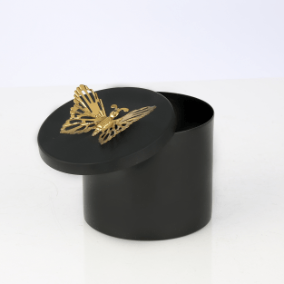 Vitale Butterfly Siyah Kutu 9x8 cm AK.JA0155