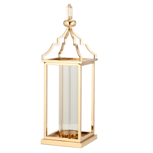 Vitale Gold Klasik Fener Mumluk 20*20*65 cm