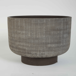 Vitale Lidya Füme Saksı 27.5*27.5*30.5 cm AK.KK0020