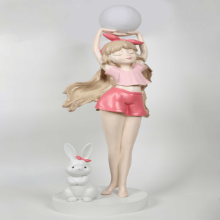 Vitale Tavşan ve Pembe Kız Gece Lambası 36x120 cm AK.KZ0061