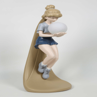 Vitale Rapunzel Mavi Gece Lambası 34x80 cm AK.KZ0064