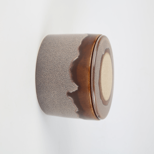 Vitale Seramik Kahve Kutu 10*10*12 cm AK.LB0021