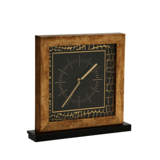 Vitale Ahşap Masa Saati 23x23cm